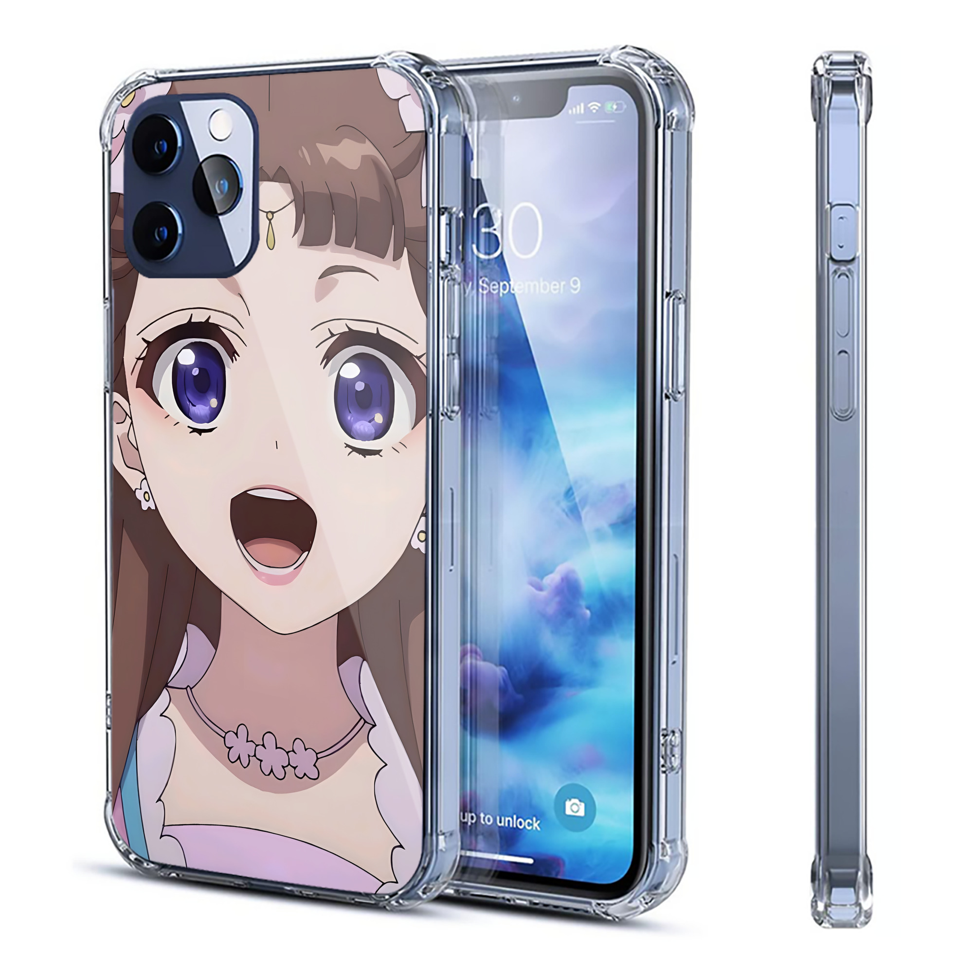 （画像用） 薬屋のひとりごと The Apothecary Diaries 【iPhone 12シリーズ対応】透明スマホケース（クリアソフトケース）
